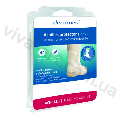 Шкарпетка з гелевим захистом зони ахілла з відкритим носком, розмір на вибір, шт.